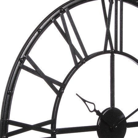 Orologio da parete vintage nero | rohome - Rohome