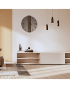 Orologio specchio rame e bronzo 60cm | Rohome | Rohome
