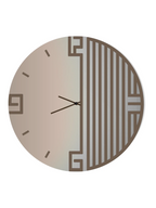 Orologio specchio rame e bronzo d. 60cm | Rohome | Rohome