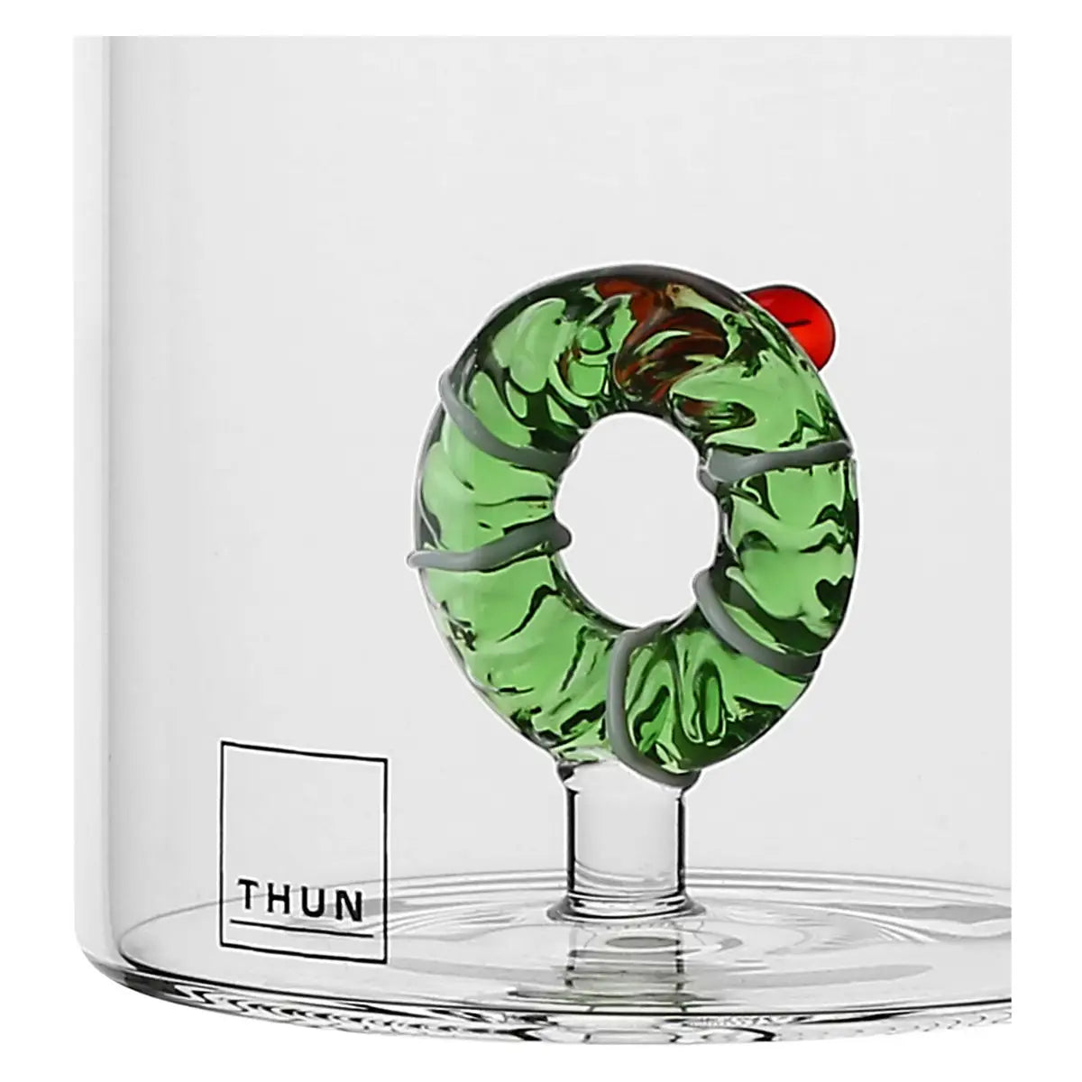 Thun - Set 2 bicchieri con ghirlanda linea sorprese di Natale | Rohome