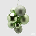 Edg - Palla di natale a grappolo verde chiaro grande | Rohome | Rohome