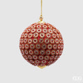 Edg - Palla di natale diamond rossa D. 10cm | Rohome | Rohome
