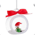 Palla di Natale vetro con soggetto all'interno | Rohome