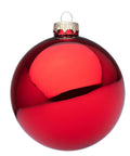 Palla di Natale vetro rosso granata D. 10cm | Rohome | Rohome