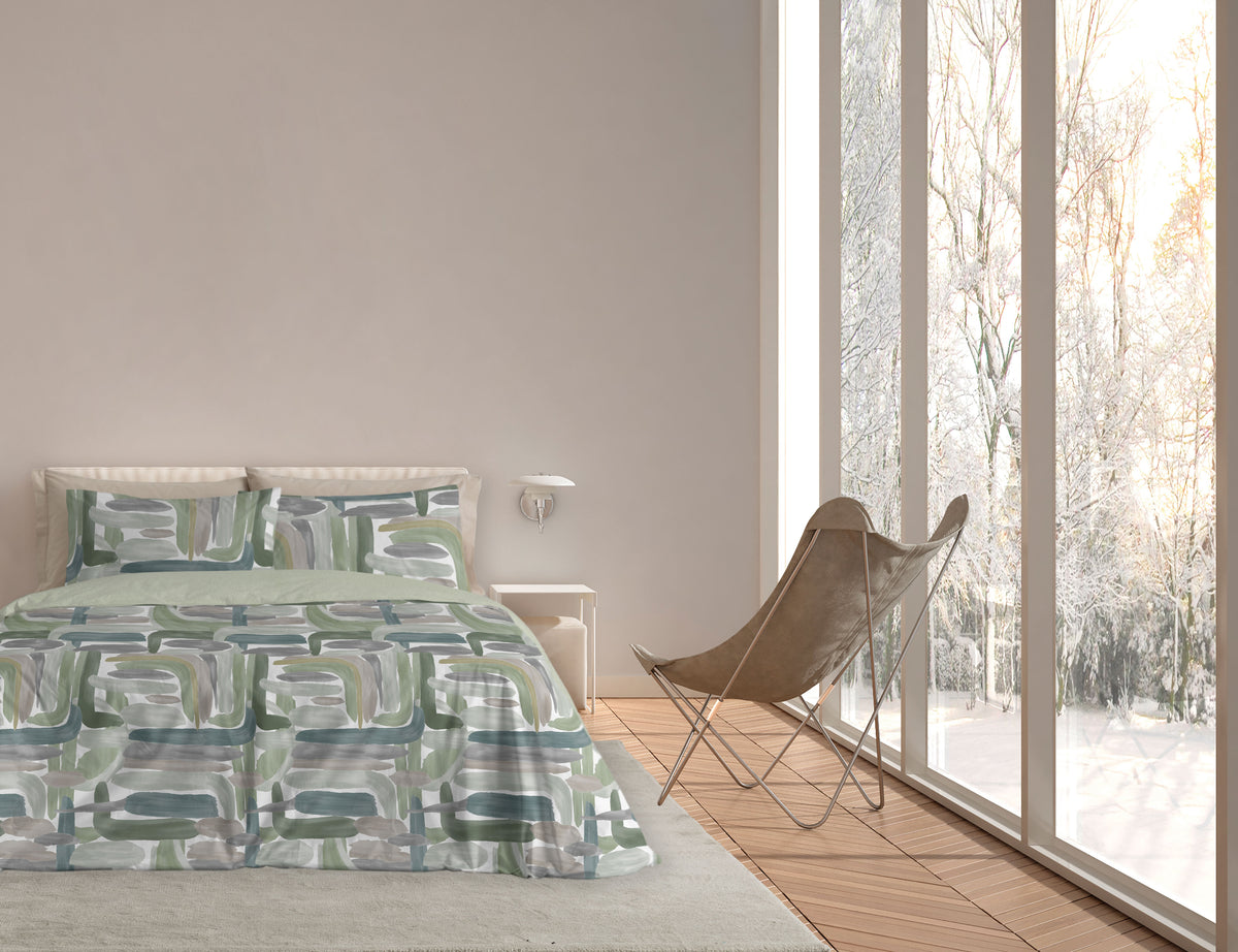 Trapunta  oliva in microfibra 1P 1/2 | Rohome