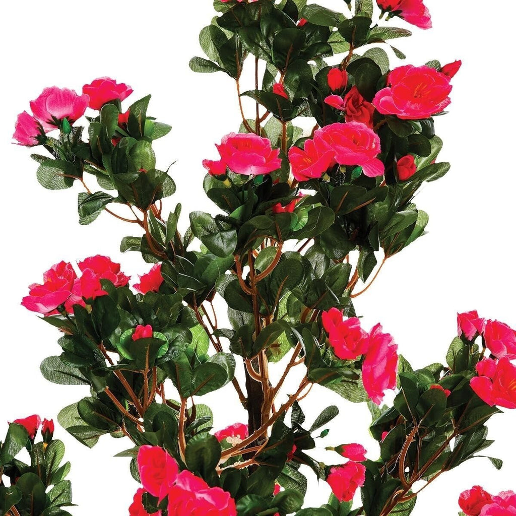Pianta Artificiale Azalea con vaso | Rohome | Rohome