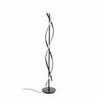 Piantana Alken in metallo nero H .154cm | Rohome | Rohome