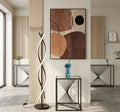 Piantana Alken in metallo nero H .154cm | Rohome | Rohome