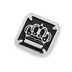 Marlù -Piastrina quadrata con corona changy | Rohome