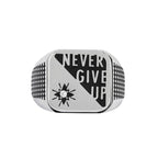 Marlù - Piastrina quadrata never give up changy | Rohome