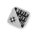 Marlù - Piastrina quadrata never give up changy | Rohome