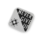 Marlù - Piastrina quadrata never give up changy | Rohome