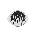 Marlù - Piastrina tonda fiamme changy | Rohome