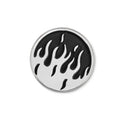 Marlù - Piastrina tonda fiamme changy | Rohome