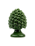 Pigna artigianale Verus Verde foglia h 20cm | Rohome | Rohome