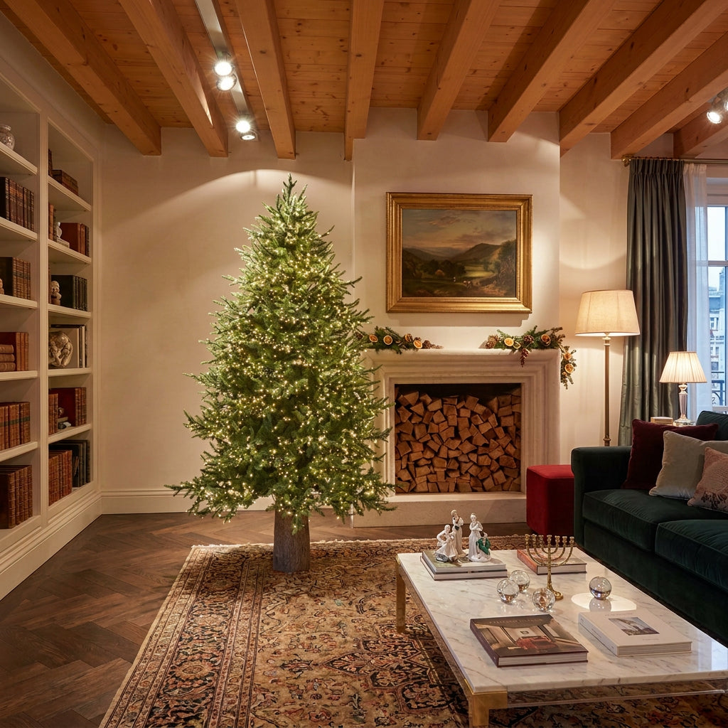 Albero di natale Pino Luxury h210cm con 4000 led inclusi | rohome