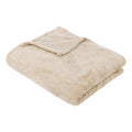 Plaid in flanella 150x125cm Beige | Rohome | Rohome