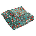 Plaid Natalizio con agrifoglio e candy cane | Rohome | Rohome