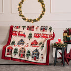 Plaid Natalizio con diversi soggetti 130x160 | Rohome | Rohome