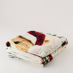 Plaid Natalizio con diversi soggetti 130x160 | Rohome | Rohome