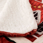 Plaid Natalizio con diversi soggetti 130x160 | Rohome | Rohome