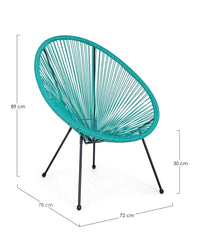 Salottino Outdoor Azzurro