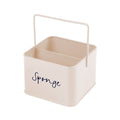 Porta spugne in metallo avorio | Rohome | Rohome