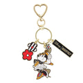 Portachiavi Disney Britto Minnie Mouse – Metallo Dorato Smaltato | Rohome