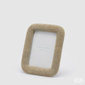 Portafoto Edg perline rettangolare h.24cm | Rohome | Rohome