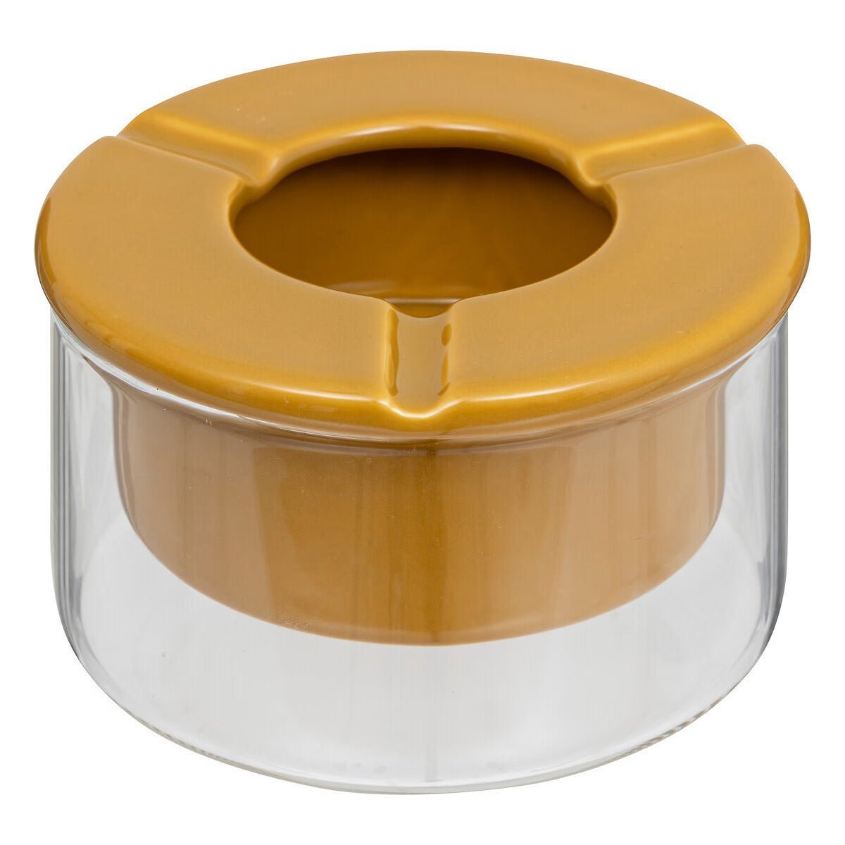Posacenere in ceramica e vetro Soley | Rohome | Rohome
