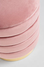Pouf contenitore arin rosa antico | rohome | Rohome