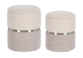 Pouf contenitore dinka bicolor | Rohome | Rohome