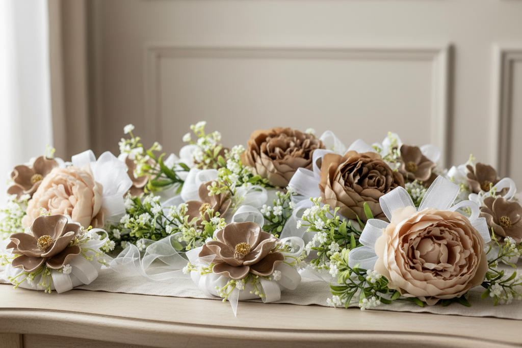 Bomboniera Cuscino con peonia in ceramica capodimonte | Rohome