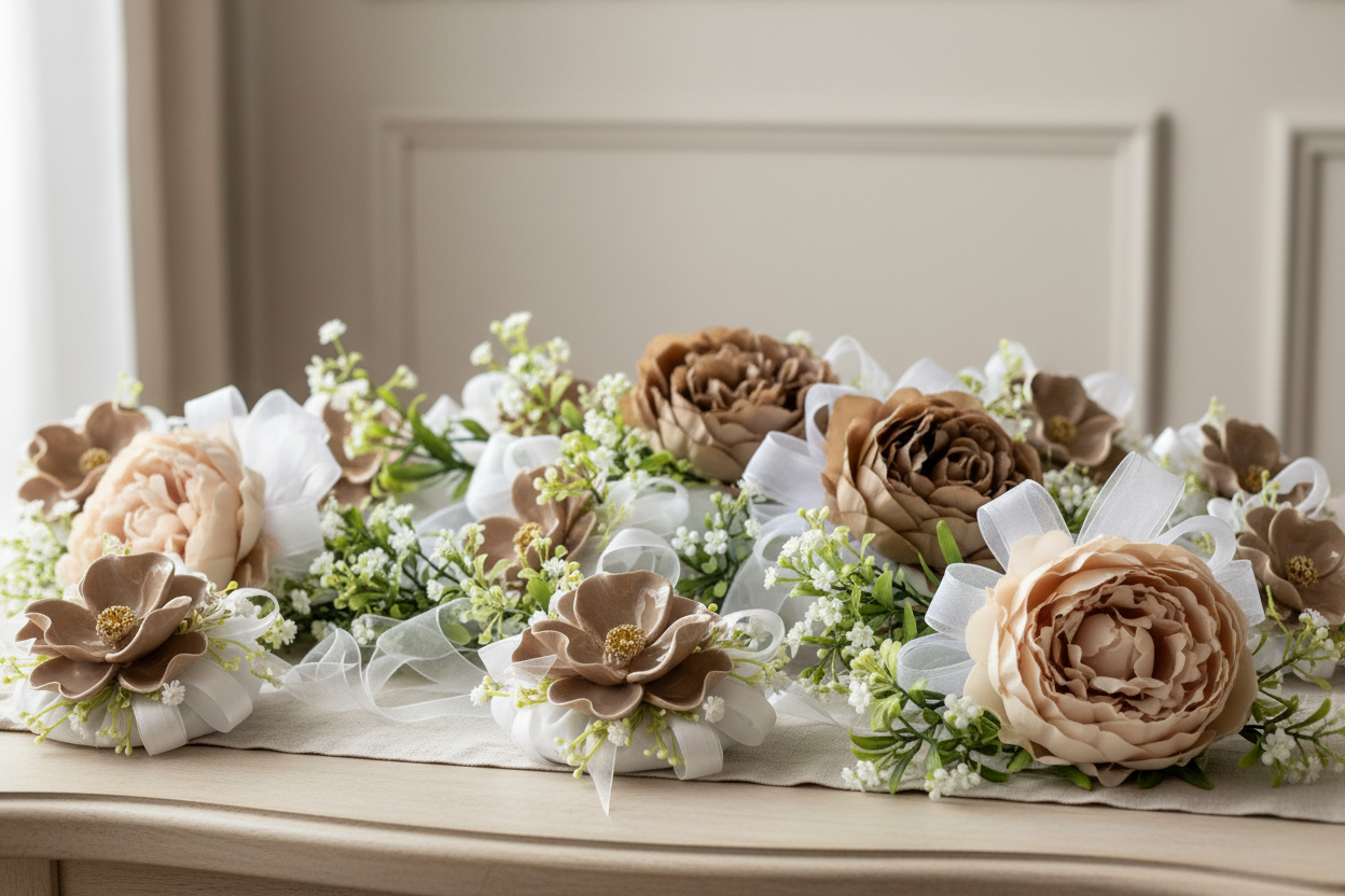 Bomboniera Cuscino con peonia in ceramica capodimonte | Rohome