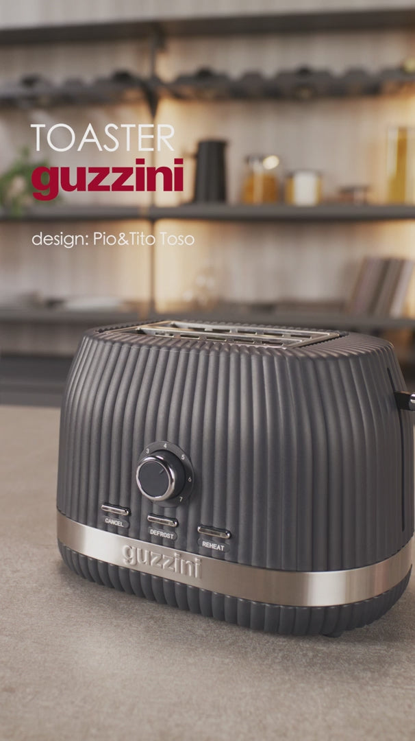 Guzzini - Tosatapane con pinze Sous Chef crema | Rohome