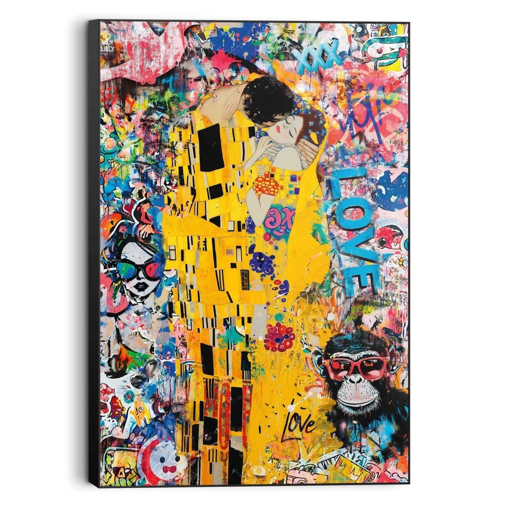 Quadro stampa di alta qualità modern kiss 60x90cm | Rohome | Rohome