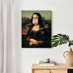 Quadro stampa di alta qualità Mona Lisa Bubble 50x40cm | Rohome | Rohome