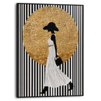 Quadro stampa di alta qualità walking lady 40x30cm | Rohome | Rohome