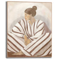 Quadro stampa di alta qualità Zen lady 50x40cm | Rohome | Rohome