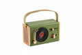 Cassa altoparlante portatile bluetooth a forma di radio, verde | Rohome