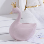 Salvadanaio in ceramica bimbi a forma di cigno | Rohome | Rohome