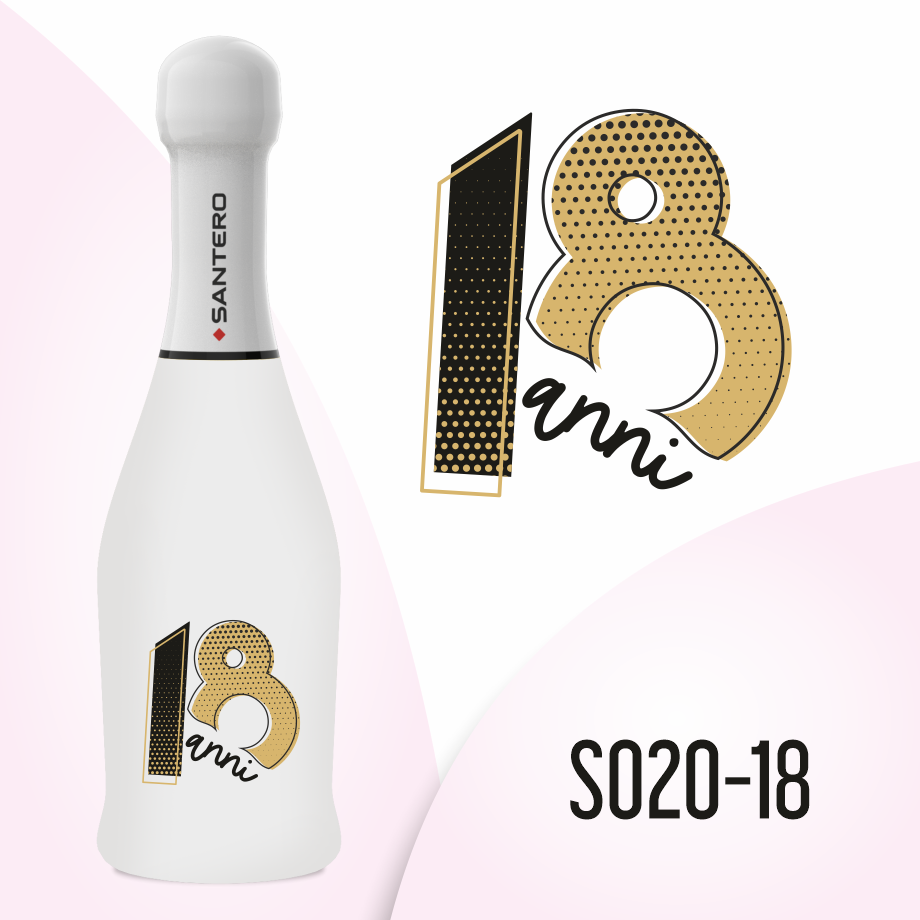 Santero Numeri Oro 0,20 lt  18 Anni