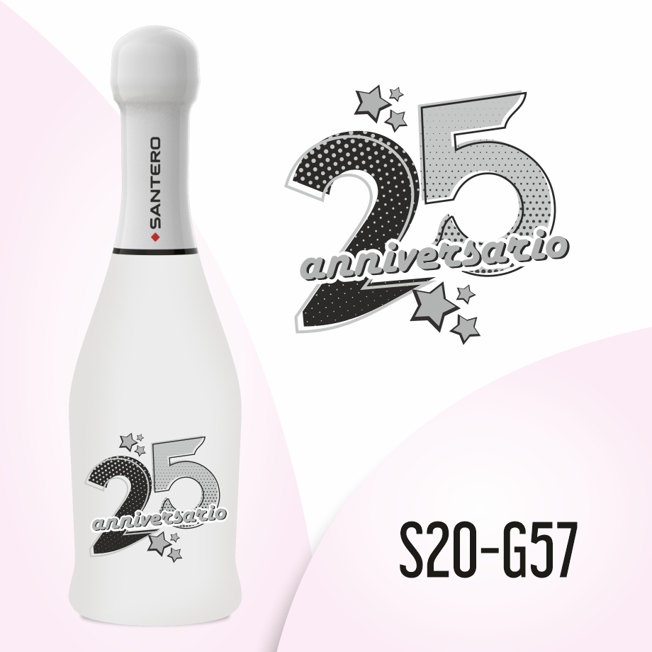 Santero Spumante Extra Dry White Lt 0,20 25° Anniversario