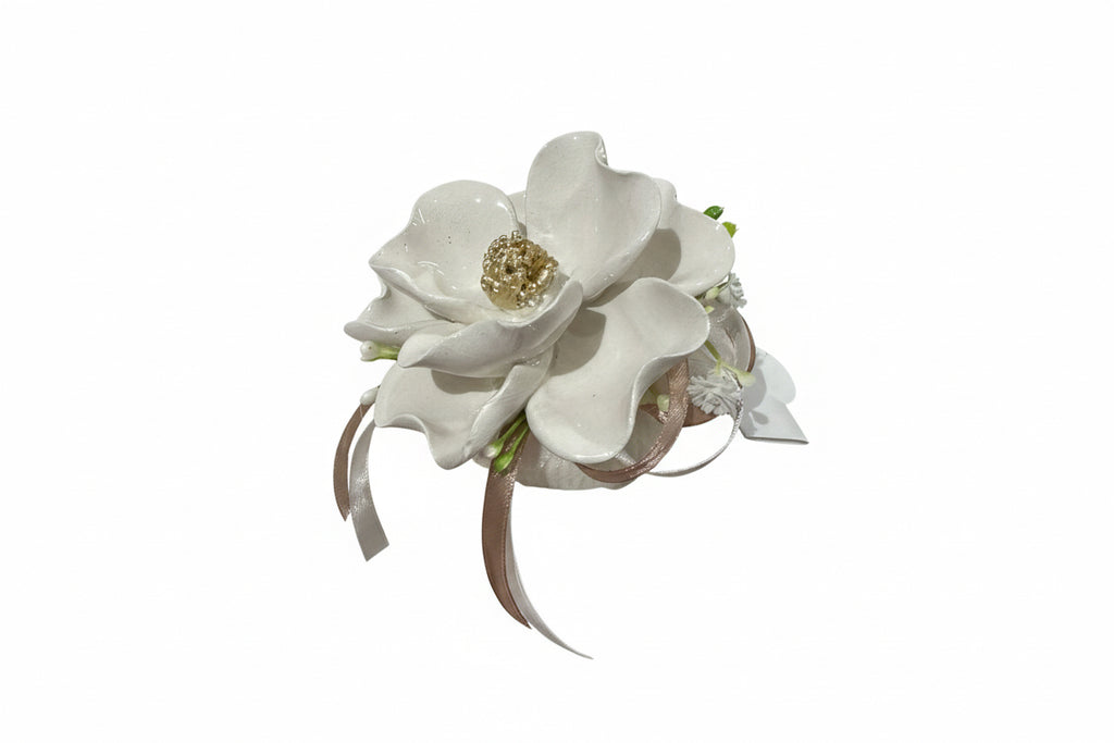 Bomboniera Saponetta grande con peonia | Rohome