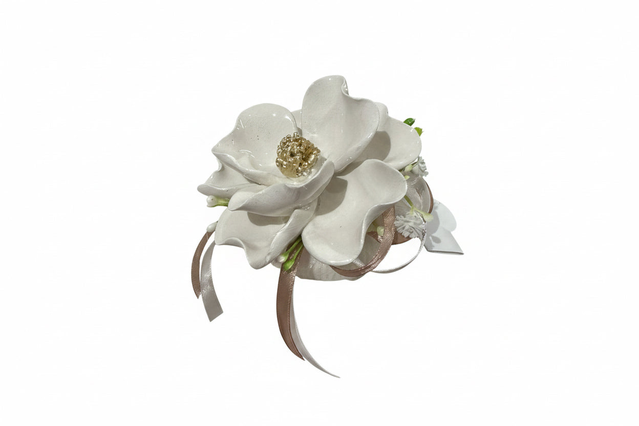 Bomboniera Saponetta grande con peonia | Rohome