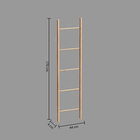 Scala decorativa porta asciugamani in legno | Rohome - Rohome