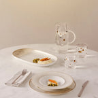 Thun - Piatto portata in porcellana linea pure elegance | Rohome