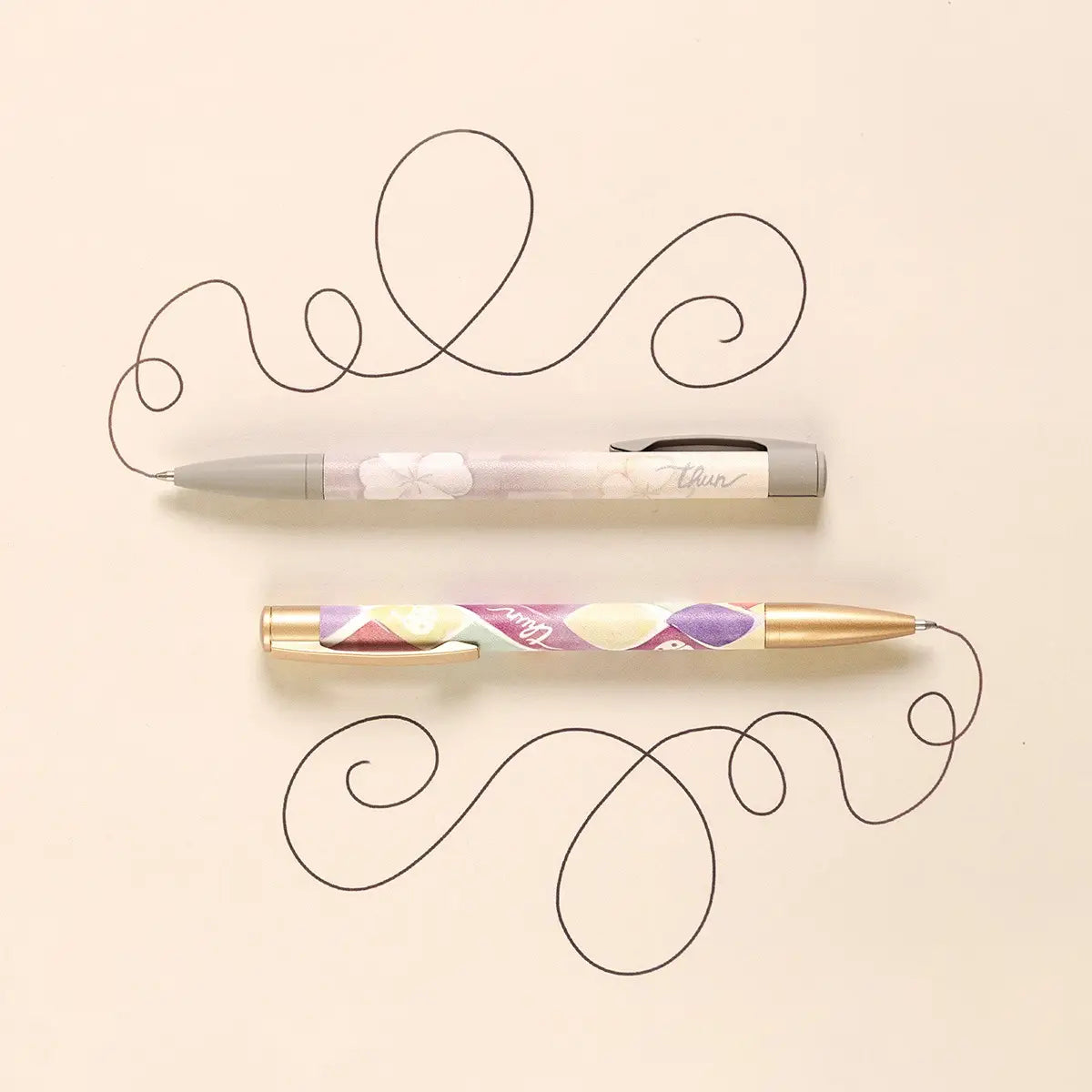 Thun - Penna con pattern e quadrifoglio | Rohome