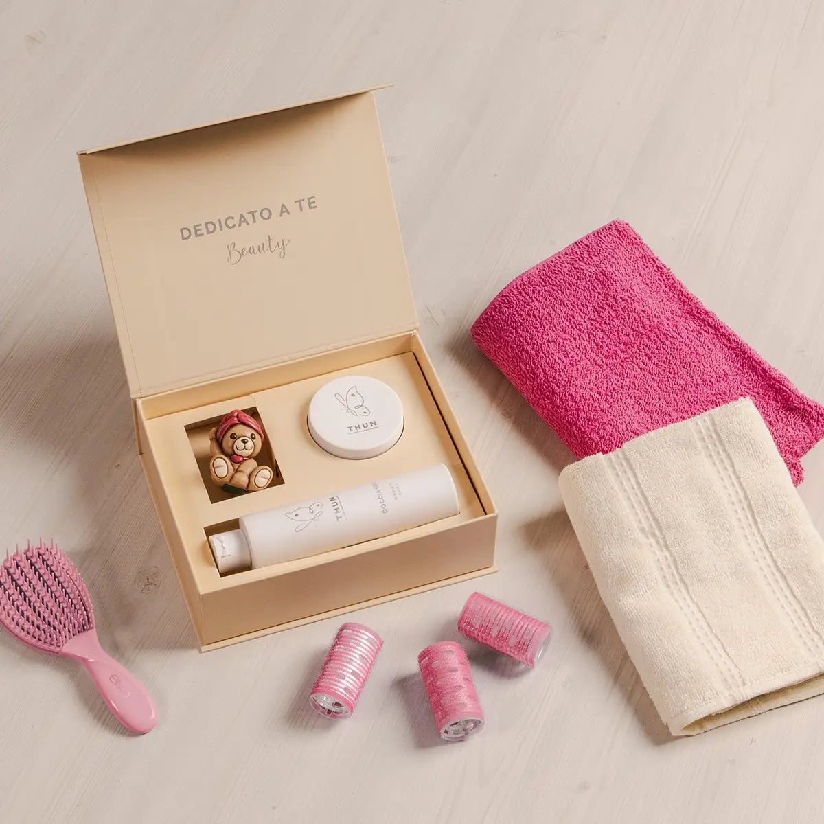 Thun - Beauty box con teddy in ceramica | Rohome