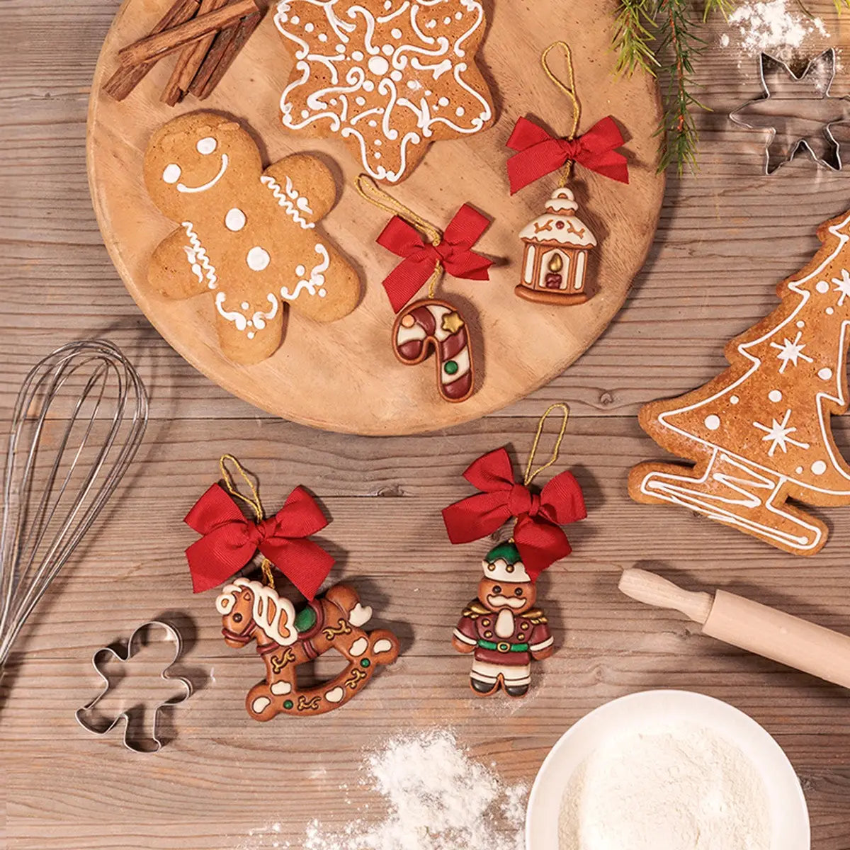 Thun - Addobbo natalizio Candy cane  pan di zenzero | Rohome